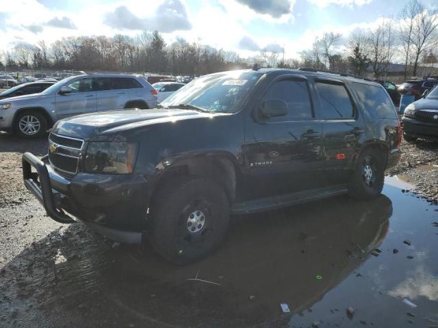 1GNFK13057R102364 - 2007 CHEVROLET TAHOE K1500 BLACK photo 1