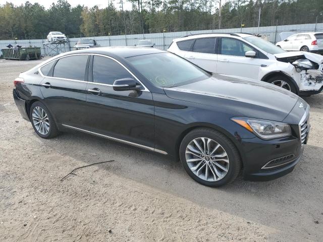 KMHGN4JE1HU202573 - 2017 GENESIS G80 BASE BLACK photo 4