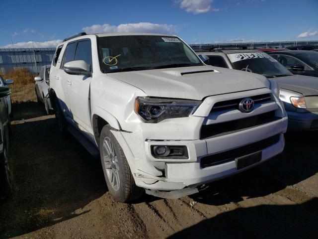 JTESU5JR0N6024127 - 2022 TOYOTA 4RUNNER SR5 PREMIUM WHITE photo 4