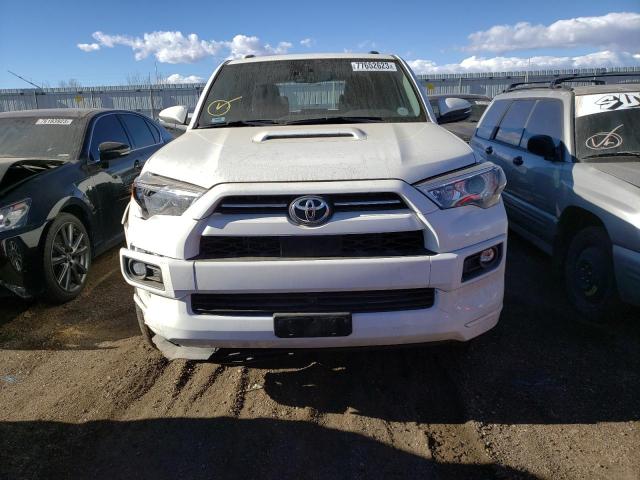 JTESU5JR0N6024127 - 2022 TOYOTA 4RUNNER SR5 PREMIUM WHITE photo 5