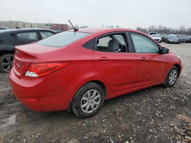 KMHCT4AE6CU243777 - 2012 HYUNDAI ACCENT GLS RED photo 3