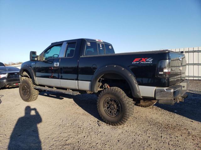 1FTPX14557FA89271 - 2007 FORD F150 BLACK photo 2