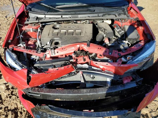 2T1BURHE3JC979277 - 2018 TOYOTA COROLLA L RED photo 11