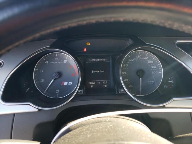 WAUCGAFH8CN000652 - 2012 AUDI S5 PREMIUM PLUS ვერცხლისფერი ფოტო 9