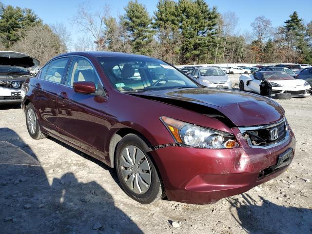 1HGCP2F35AA171121 - 2010 HONDA ACCORD LX BURGUNDY photo 4