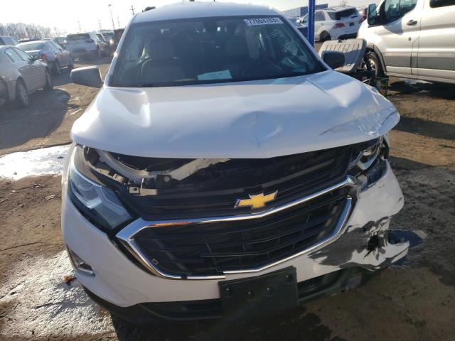 3GNAXHEVXKS669298 - 2019 CHEVROLET EQUINOX LS WHITE photo 5