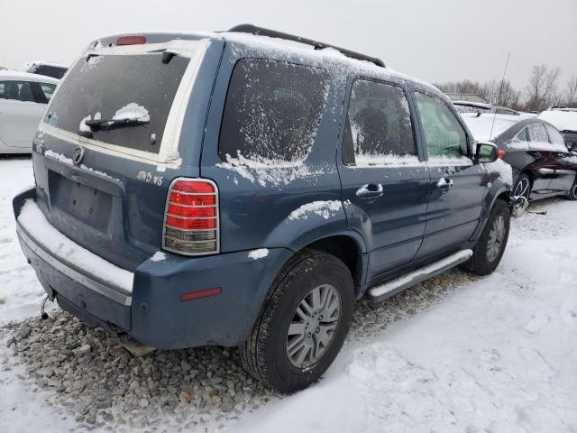 4M2CU57106DJ04450 - 2006 MERCURY MARINER TEAL photo 3