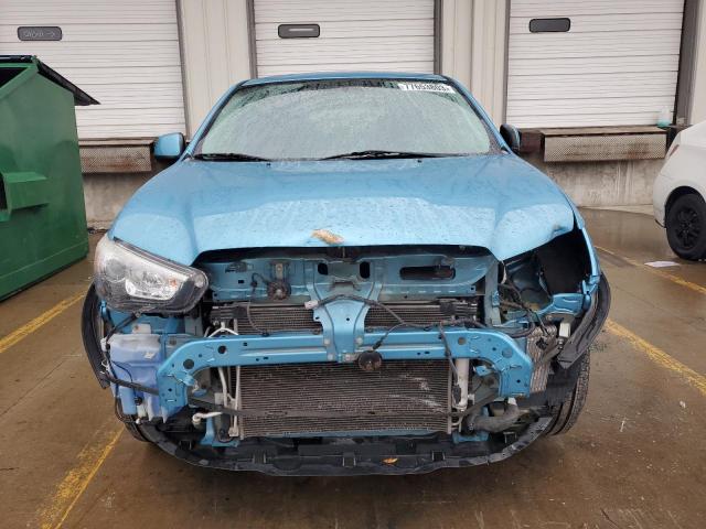 4A4AP3AU4EE025179 - 2014 MITSUBISHI OUTLANDER ES BLUE photo 5