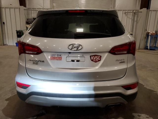 5XYZUDLB0HG417530 - 2017 HYUNDAI SANTA FE S SILVER photo 6