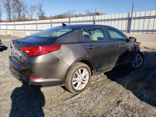 5XXGN4A78CG058136 - 2012 KIA OPTIMA EX GRAY photo 3