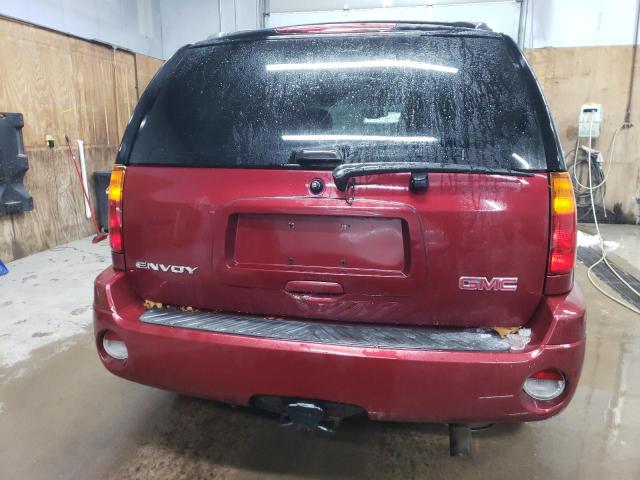 1GKDT13S382113716 - 2008 GMC ENVOY RED photo 6