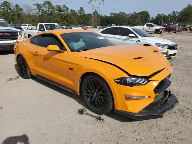 1FA6P8CF9J5171148 - 2018 FORD MUSTANG GT ORANGE photo 4