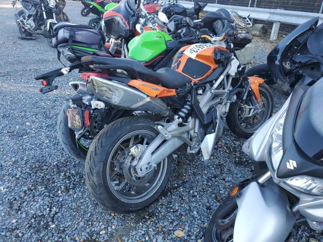 ZD4RAC0038S000648 - 2008 APRILIA SHIVER SL750 ORANGE photo 9