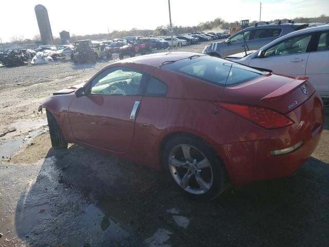 JN1AZ34E36M350499 - 2006 NISSAN 350Z COUPE RED photo 2