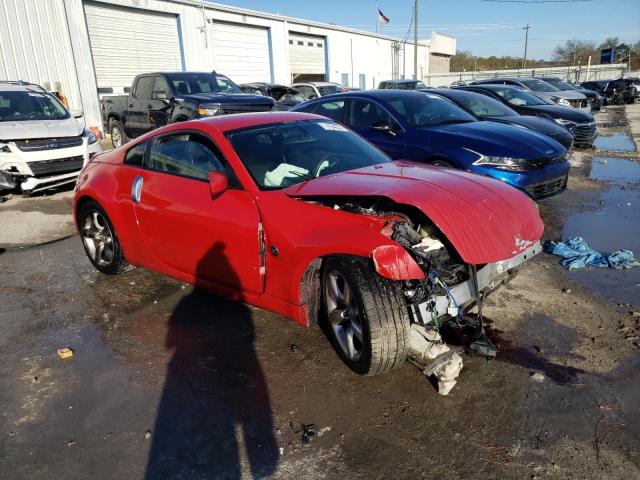 JN1AZ34E36M350499 - 2006 NISSAN 350Z COUPE RED photo 4