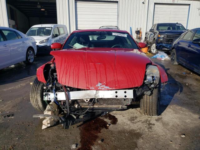 JN1AZ34E36M350499 - 2006 NISSAN 350Z COUPE RED photo 5