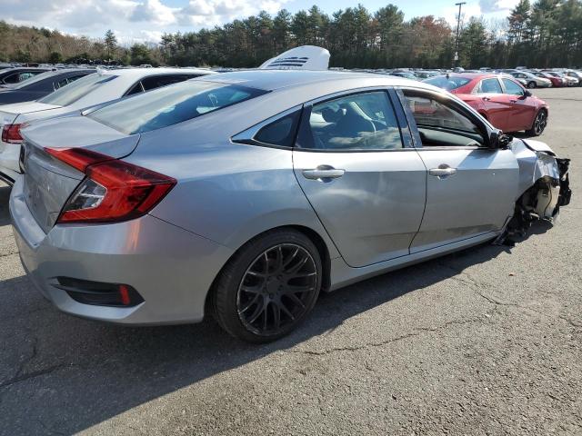 2HGFC2F59JH528165 - 2018 HONDA CIVIC LX SILVER photo 3