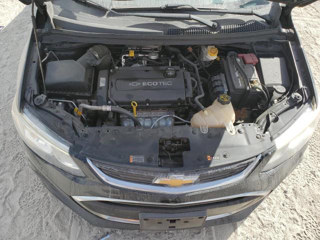 1G1JB5SH6J4136294 - 2018 CHEVROLET SONIC LS შავი ფოტო 11