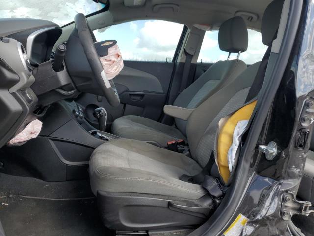 1G1JB5SH6J4136294 - 2018 CHEVROLET SONIC LS შავი ფოტო 7