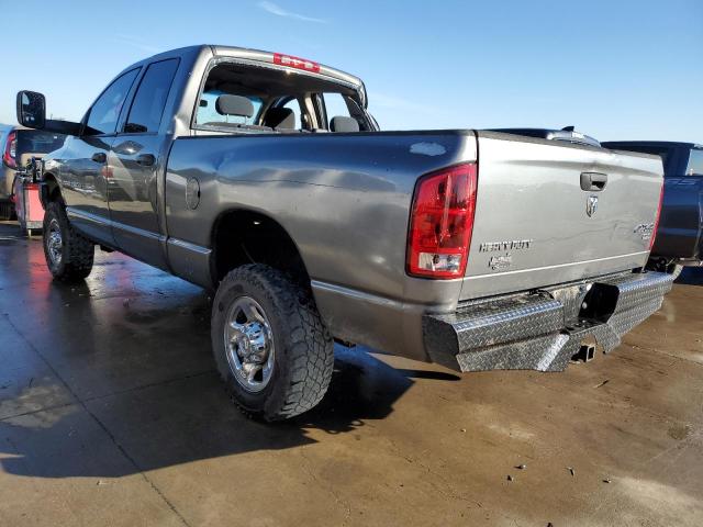 3D7KS28C65G741730 - 2005 DODGE RAM 2500 ST GRAY photo 2