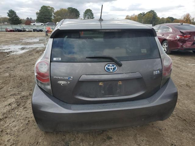 JTDKDTB35D1536187 - 2013 TOYOTA PRIUS C GRAY photo 6