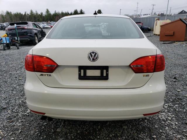 3VWD07AJXEM441279 - 2014 VOLKSWAGEN JETTA SE WHITE photo 6