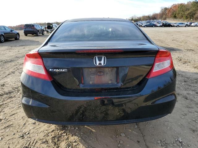 2HGFG3B89CH516921 - 2012 HONDA CIVIC EX BLACK photo 6