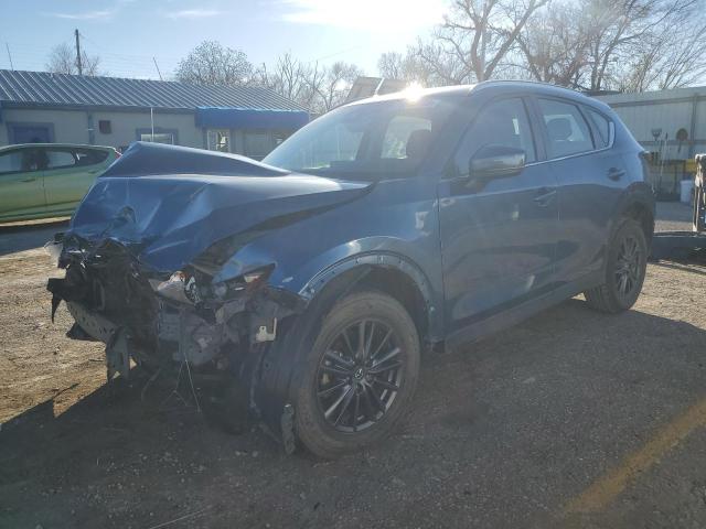 JM3KFABMXK1685240 - 2019 MAZDA CX-5 SPORT BLUE photo 1