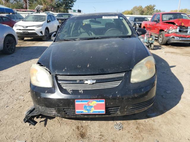 1G1AK58F087106206 - 2008 CHEVROLET COBALT LS BLACK photo 5