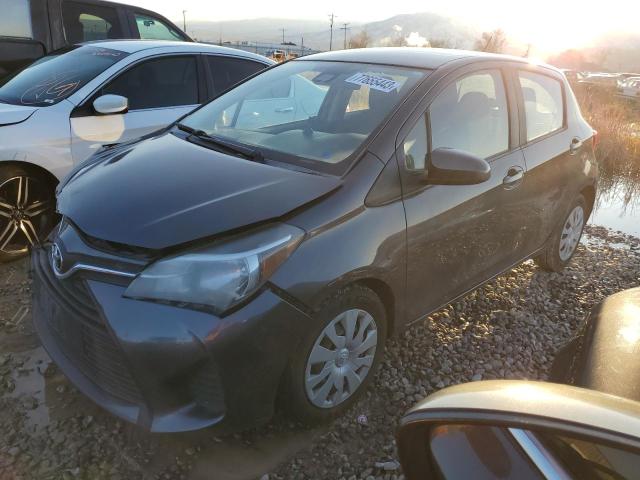 VNKKTUD3XHA082375 - 2017 TOYOTA YARIS L CHARCOAL photo 1