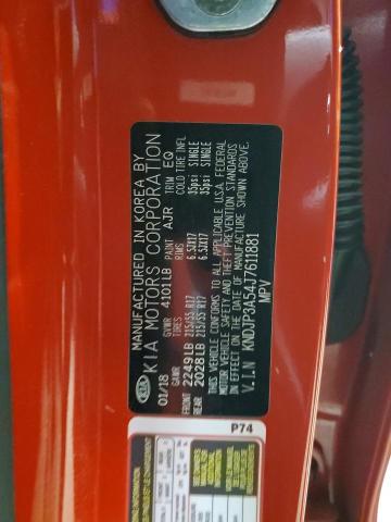 KNDJP3A54J7611881 - 2018 KIA SOUL + RED photo 12