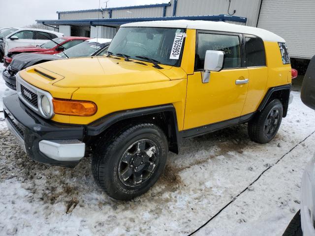 JTEBU11F670009569 - 2007 TOYOTA FJ CRUISER YELLOW photo 1