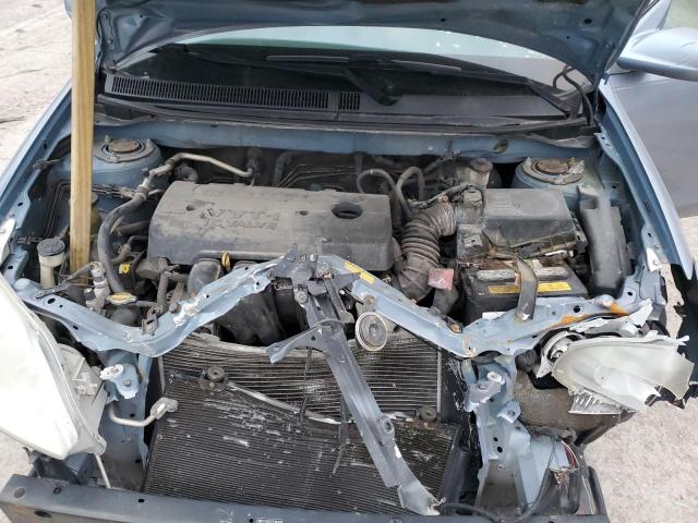 2T1KR32E27C661618 - 2007 TOYOTA COROLLA MA XR BLUE photo 11