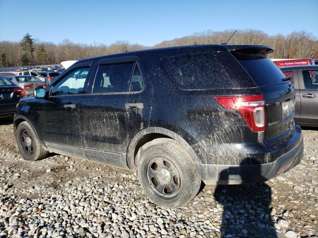 1FM5K8AR8DGA51542 - 2013 FORD EXPLORER POLICE INTERCEPTOR შავი ფოტო 2