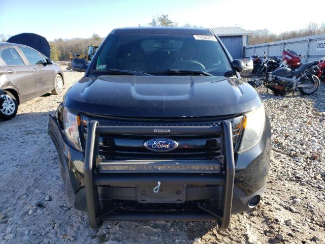 1FM5K8AR8DGA51542 - 2013 FORD EXPLORER POLICE INTERCEPTOR შავი ფოტო 5