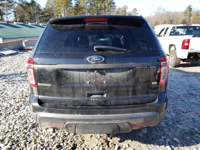 1FM5K8AR8DGA51542 - 2013 FORD EXPLORER POLICE INTERCEPTOR BLACK photo 6