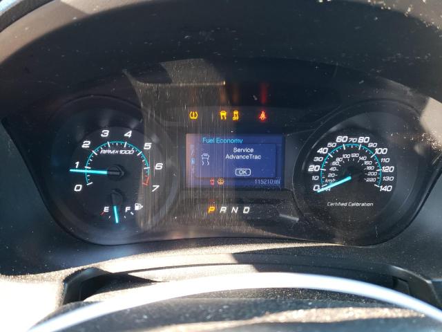 1FM5K8AR8DGA51542 - 2013 FORD EXPLORER POLICE INTERCEPTOR შავი ფოტო 9