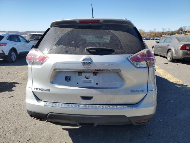 KNMAT2MV8GP594979 - 2016 NISSAN ROGUE S SILVER photo 6