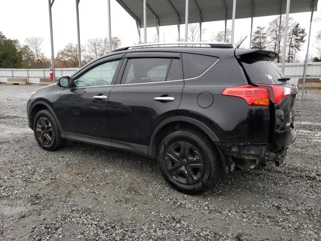 2T3BFREV3FW289525 - 2015 TOYOTA RAV4 LE BLACK photo 2