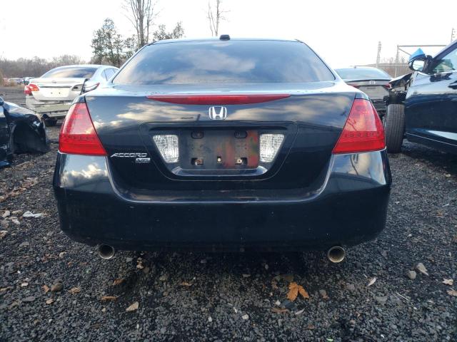 1HGCM66536A072757 - 2006 HONDA ACCORD EX BLACK photo 6