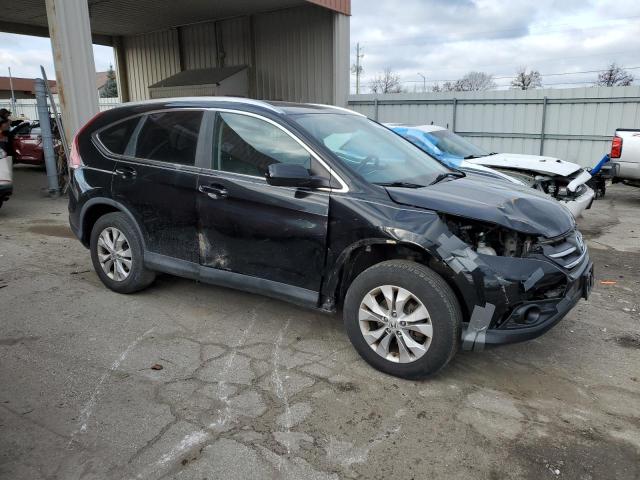 2HKRM4H73DH663107 - 2013 HONDA CR-V EXL BLACK photo 4