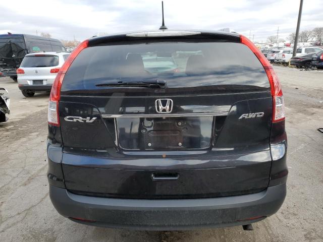 2HKRM4H73DH663107 - 2013 HONDA CR-V EXL BLACK photo 6