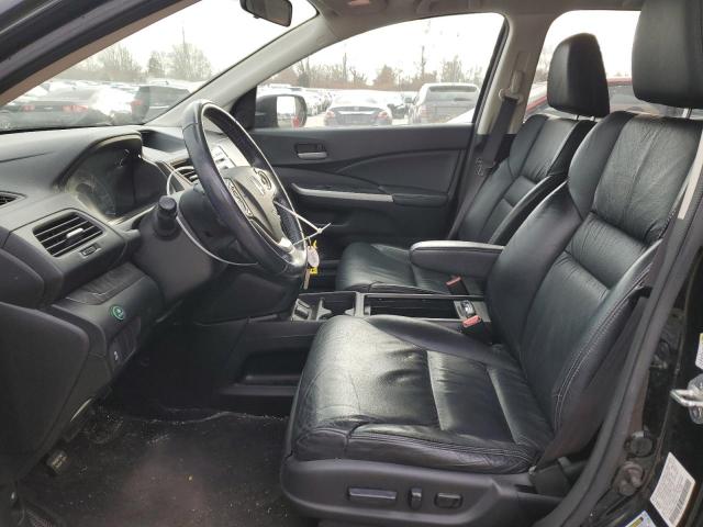 2HKRM4H73DH663107 - 2013 HONDA CR-V EXL BLACK photo 7