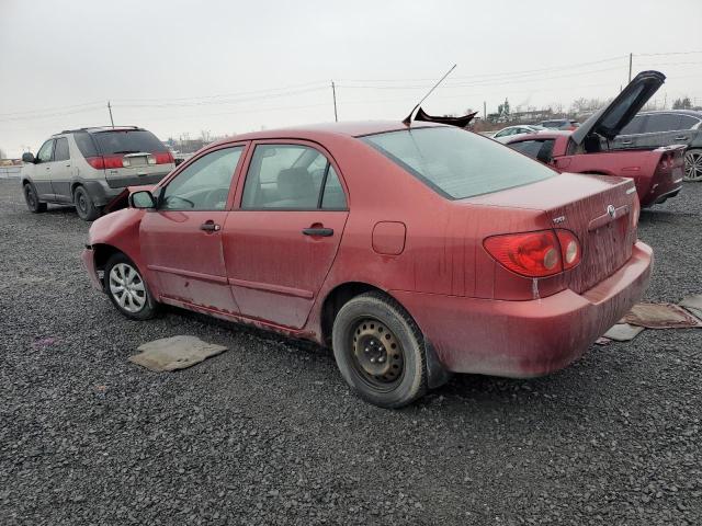 2T1BR32E15C882687 - 2005 TOYOTA COROLLA CE BURGUNDY photo 2