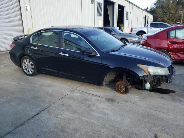 1HGCP36848A079378 - 2008 HONDA ACCORD EXL BLACK photo 4