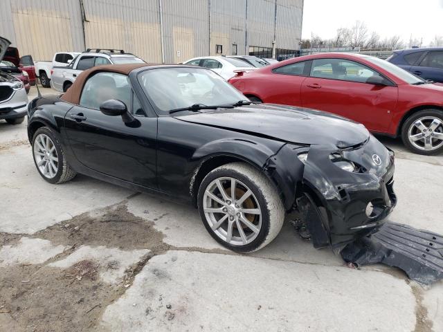 JM1NC25F460121743 - 2006 MAZDA MX-5 MIATA BLACK photo 4