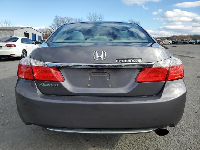 1HGCR2F32EA271242 - 2014 HONDA ACCORD LX GRAY photo 6