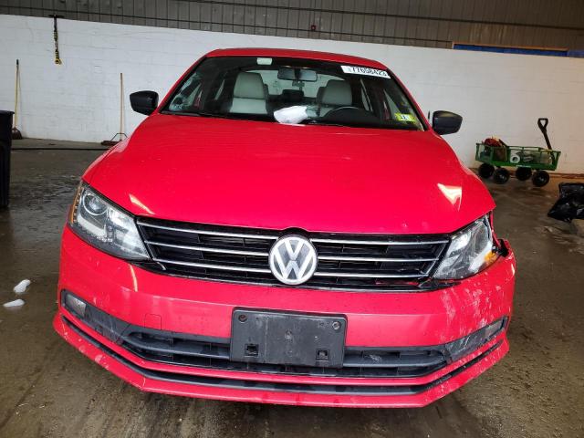 3VWB17AJ2GM416609 - 2016 VOLKSWAGEN JETTA SPORT RED photo 5