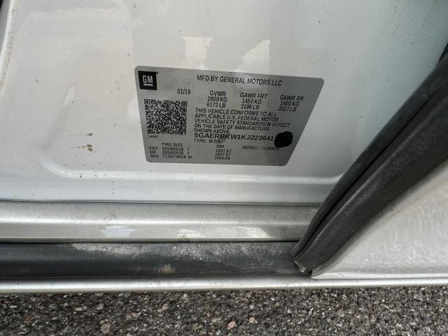 5GAERBKW1KJ223641 - 2019 BUICK ENCLAVE ESSENCE 白色 照片 10