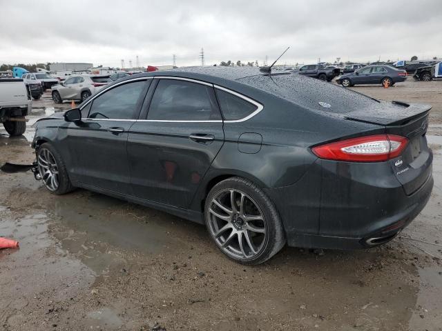 3FA6P0K97GR113848 - 2016 FORD FUSION TITANIUM GREEN photo 2